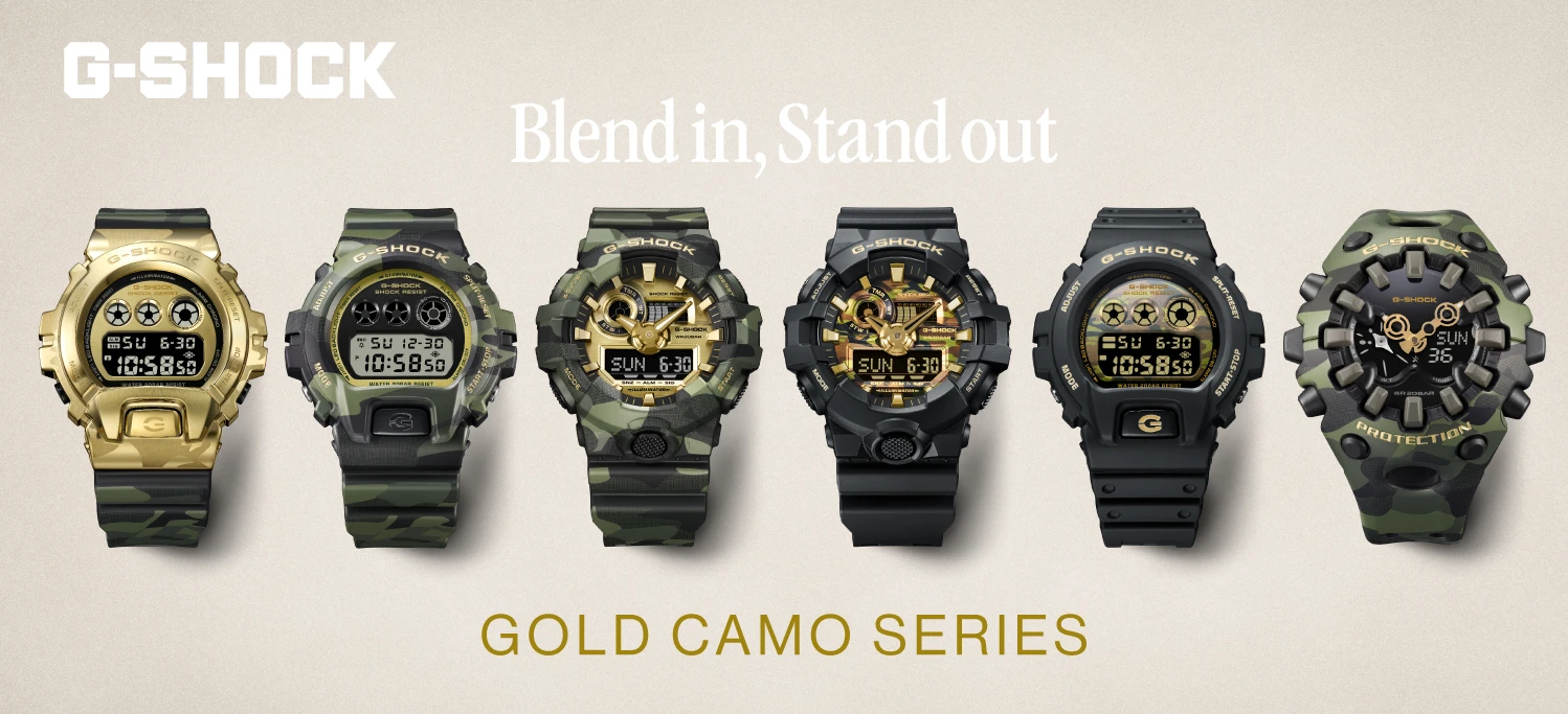 Bold Gold Camo