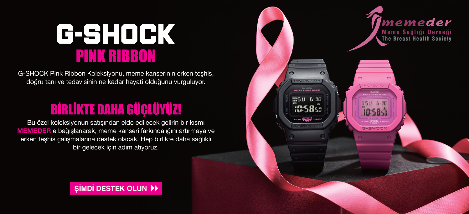 Pink Ribbon GShock